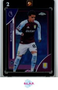 BRADLEY BURROWES TOPPS CHROME PREMIER LEAGUE ASTON VILLA RC 08/10 29 2026 for sale on Ebay