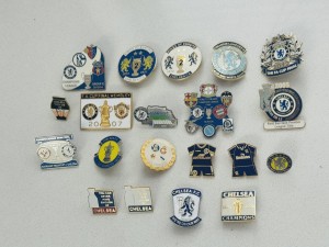 Job Lot 20 CHELSEA Football Club Supporters Badges F A Cup Europe Champions Etc for sale on Ebay