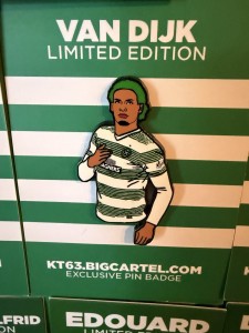 Rare Hoidy Badge - Green Hair Van Dijk for sale on Ebay