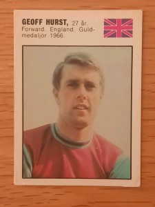 1970 Swedish Geoff Hurst West Ham Williams Forlags Football Card for sale on Ebay