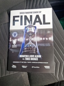 Brighton Under 21s v Three Bridges Sussex Senior Cup Final 25/26 for sale on Ebay