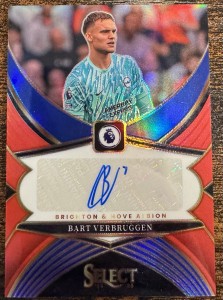 Bart Verbruggen Auto - Brighton Hove Albion - Panini Select 2024/25 for sale on Ebay