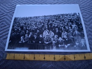Old Football Crowd Photo.  Crystal Palace v Norwich City - 1933/4 for sale on Ebay