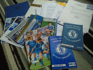 CHELSEA HANDBOOKS AND BOOKLET S ALL SHOWN +OTHER MEMORABILIA SEE PHOTOS for sale on Ebay