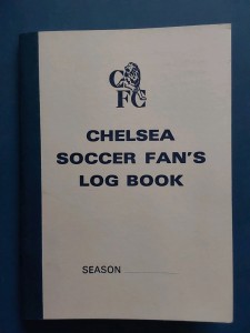 Chelsea Soccer Fans Log Book for sale on Ebay