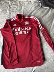 Arsenal Medium Men’s Training Top for sale on Ebay