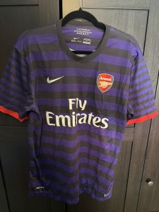 Original Authentic Nike Arsenal 2012/2013 Away Shirt Large Mens for sale on Ebay