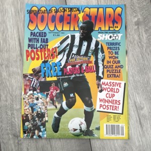 Soccer Stars Magazine Newcastle Sheffield Wed Arsenal 1994-1995 September for sale on Ebay