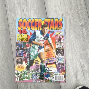 Soccer Stars Magazine Arsenal England Ian Wright 1993-1994 June Issue for sale on Ebay