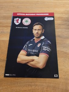 RAITH ROVERS V CLIFTONVILLE- 09/09/23- SPFL TROPHY- OFFICIAL PROGRAMME for sale on Ebay