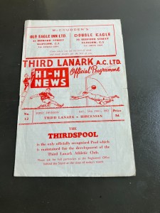 Third Lanark v Hibs 28th Dec 1963  Scottish League Div 1 for sale on Ebay