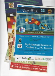 2012 - 2019 SIX (6) NORTHERN ALLIANCE CUP FINALS for sale on Ebay