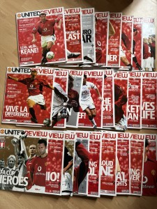 Manchester United Complete Set Of Home Programmes 2003/04 - Excellent Condition for sale on Ebay