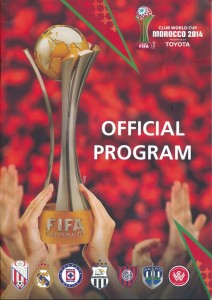 FIFA CLUB WORLD CUP 2014 MOROCCO TOURNAMENT PROGRAMME ENGLISH EDITION for sale on Ebay