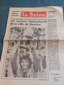 Servette International Tournament August 1984 Everton, Botafogo, Paris SG for sale on Ebay