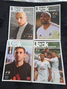 2015/16- SWANSEA CITY HOME PREMIER LEAGUE PROGRAMMES - £1 EACH OR FREEPOST FOR 4 for sale on Ebay