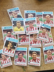 SUNDERLAND Football cards BARCLAYS in Association with Northumbria Police SET for sale on Ebay