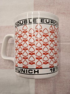 Nottingham Forest European Double Cup Winners Munich Madrid 1980 Coffer Mug Cup for sale on Ebay