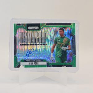 Panini Prizm Premier League 2024/25 - Nick Pope Green Shimmer Auto Newcastle for sale on Ebay