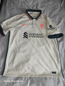 Liverpool fc 2021 Away Football Shirt xl nike for sale on Ebay