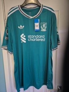 Liverpool FC Home Shirt Size 4XL for sale on Ebay