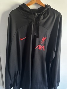 Nike Liverpool Fc Strike Full-zip Hoodie 2022/23 Black/red 3Xl Pre Owned for sale on Ebay