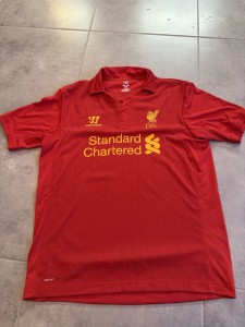 Liverpool 2012 2013 Warrior Home Shirt - LARGE - Excellent WORN ONCE for sale on Ebay