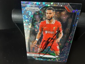 CODY GAKPO - LIVERPOOL Hand Signed Prizm Football trading card for sale on Ebay