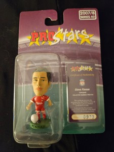NEW & SEALED CORINTHIAN PROSTARS FIGURE - STEVE FINNAN - LIVERPOOL for sale on Ebay