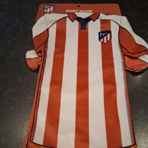 Athletico Madrid Football Shirt Scarf BNWT Spain La Liga for sale on Ebay