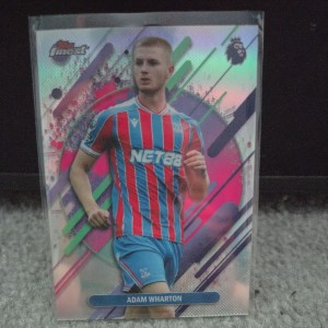 Topps Finest Premier League Adam Wharton Crystal Palace Rare for sale on Ebay