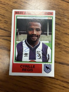 Unused Panini 85 sticker - Cyrille Regis West Brom for sale on Ebay