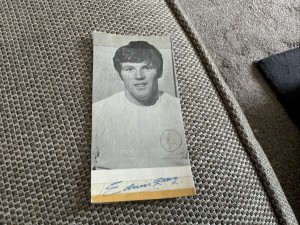 Leeds United 1968-69 Eddie Gray Autographed Photo for sale on Ebay