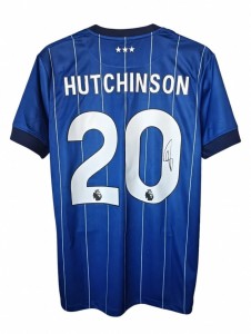 Ipswich Town Shirt! Signed By Omari Hutchinson! for sale on Ebay