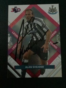 Signed Alan Shearer Newcastle UnitedFootball match Attax Card for sale on Ebay