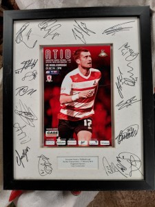 Doncaster Rovers Signed Match Day Program for sale on Ebay