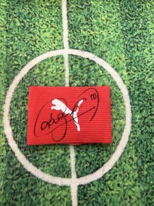 Neymar Of Brazil, Barcelona, PSG & Santos Signed Captain Armband wCOA for sale on Ebay