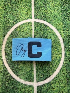 Oscar Bobb Of Norway, Manchester City & Fulham Signed Captain Armband wCOA for sale on Ebay