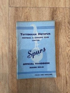 Tottenham Hotspur Football Club  Official Handbook Season 1954-55 for sale on Ebay