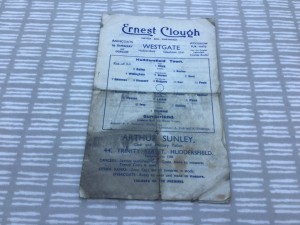 Huddersfield Town v Sunderland Football League North 4 Pager - 15th Sept 1945 for sale on Ebay