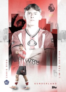 Topps Total Football Chris Riggs Rookie /5 LE Card Sunderland (See Description) for sale on Ebay