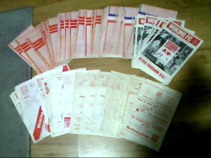 163 WOKING F.C. HOME  FOOTBALL PROGRAMMES 1960-1980[mainly 1970s] for sale on Ebay