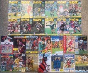 NOTTS COUNTY FC 1991 1992 HOME & AWAY FOOTBALL PROGRAMME COLLECTION NCFC BUNDLE for sale on Ebay