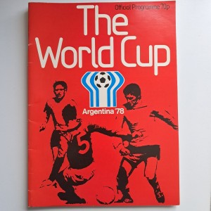 1978 ARGENTINA WORLD CUP OFFICIAL PROGRAMME for sale on Ebay