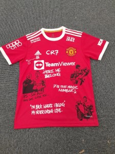 Manchester United Man Utd Dodici Otto Ronaldo's Return Football Shirt Medium for sale on Ebay