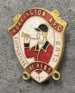 1970s WORKINGTON SUPPORTERS CLUB BADGE CUMBRIA ENGLAND FA CUP for sale on Ebay