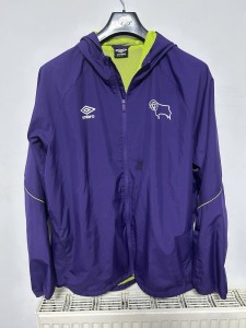 Derby County  UMBRO Zip Training  jacket The Rams adult SIZE L for sale on Ebay