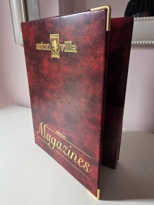 Aston Villa Magazine folder binder 90s Style for sale on Ebay