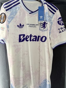 Aston Villa Istanbul Final Shirt 2026 Sizes for sale on Ebay