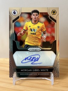 Panini Prizm 2019-20 Morgan Gibbs-White Auto RC Wolves Nottingham Forest for sale on Ebay